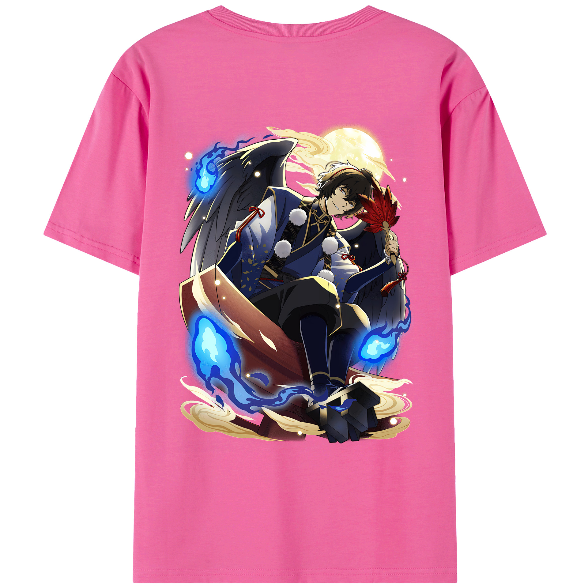 （画像用） 文豪ストレイドッグス Bungo Stray Dogs レディース半袖Tシャツ(バックプリント)